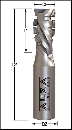 Corte axial  45° Z1+1