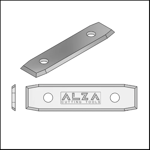 Cuchillas estándar HWM - 2 cortes - 35°